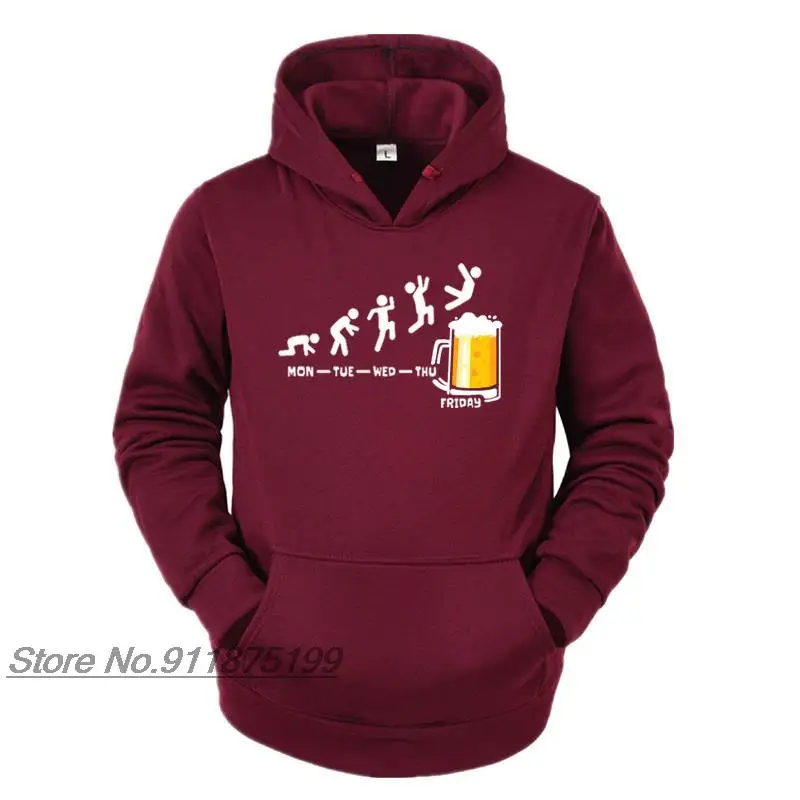 

Friday Beer Print Brand Hoodies Funny Graphic Hip Hop Winter Men Women Hoodie Sweatshirts Streetwear Ulzzang Harajuku Sweatshirt