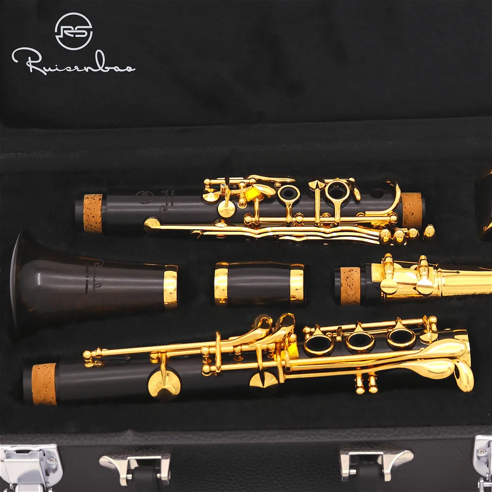 Профессиональный уровень производительности кларнет C тон 17 клавиш эбенового