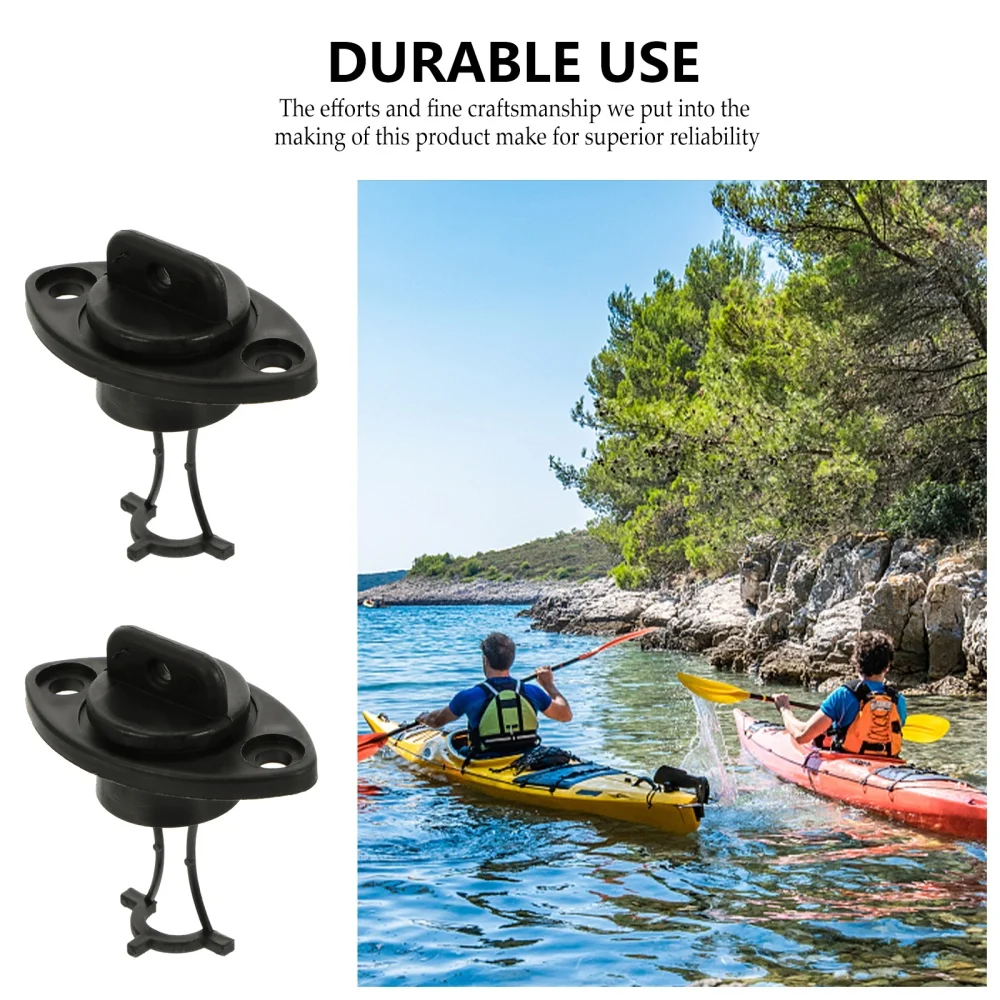 

12pcs Universal Kayak Scupper Plug Outdoor Canoe Drain Holes Stopper with Screws