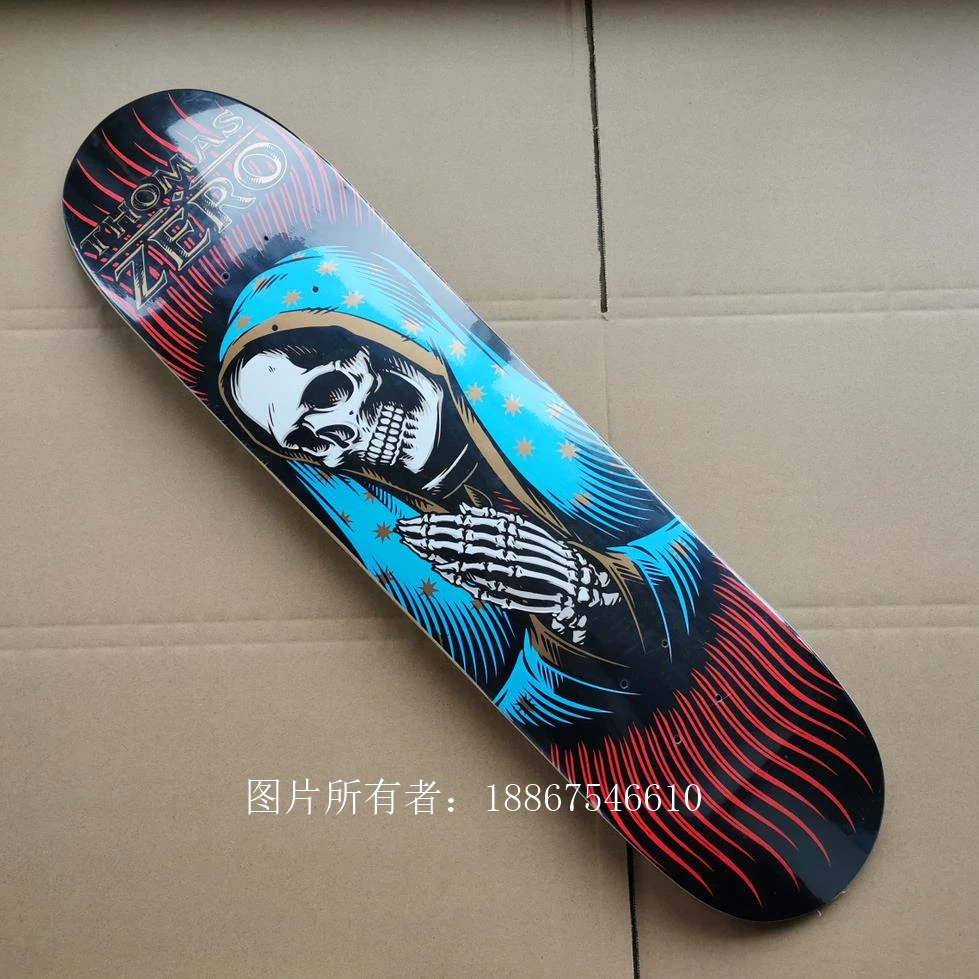 Хорошее качество скейтборд с двойным откидным скейтбордом 7 шт. из канадского