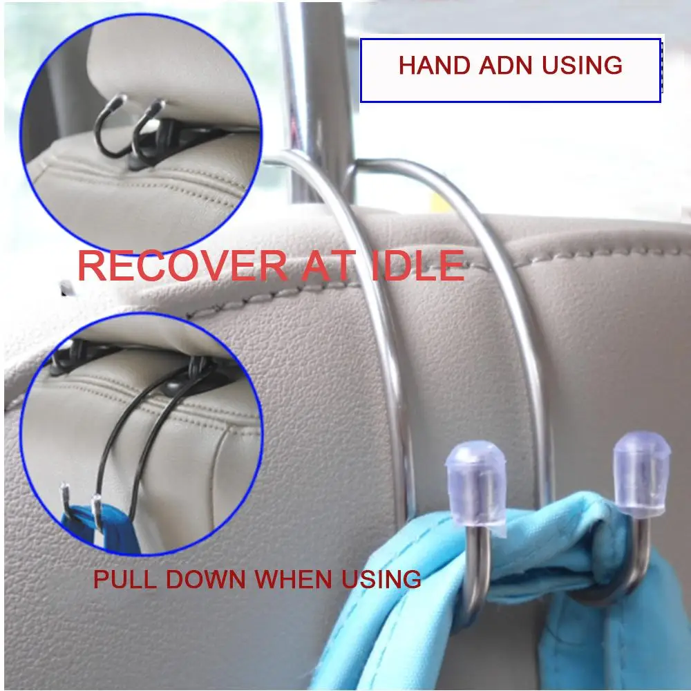 Многофункциональный металлический Автомобильный подголовник для сиденья