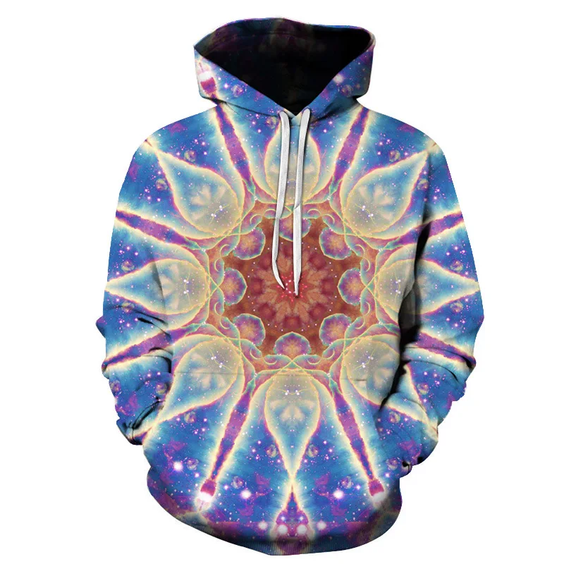 

Spring 2021 Men's Art Style 3d Pattern Hoodie Casual Comforty Pullover Harajuku Street Fashion Sports Hoodie