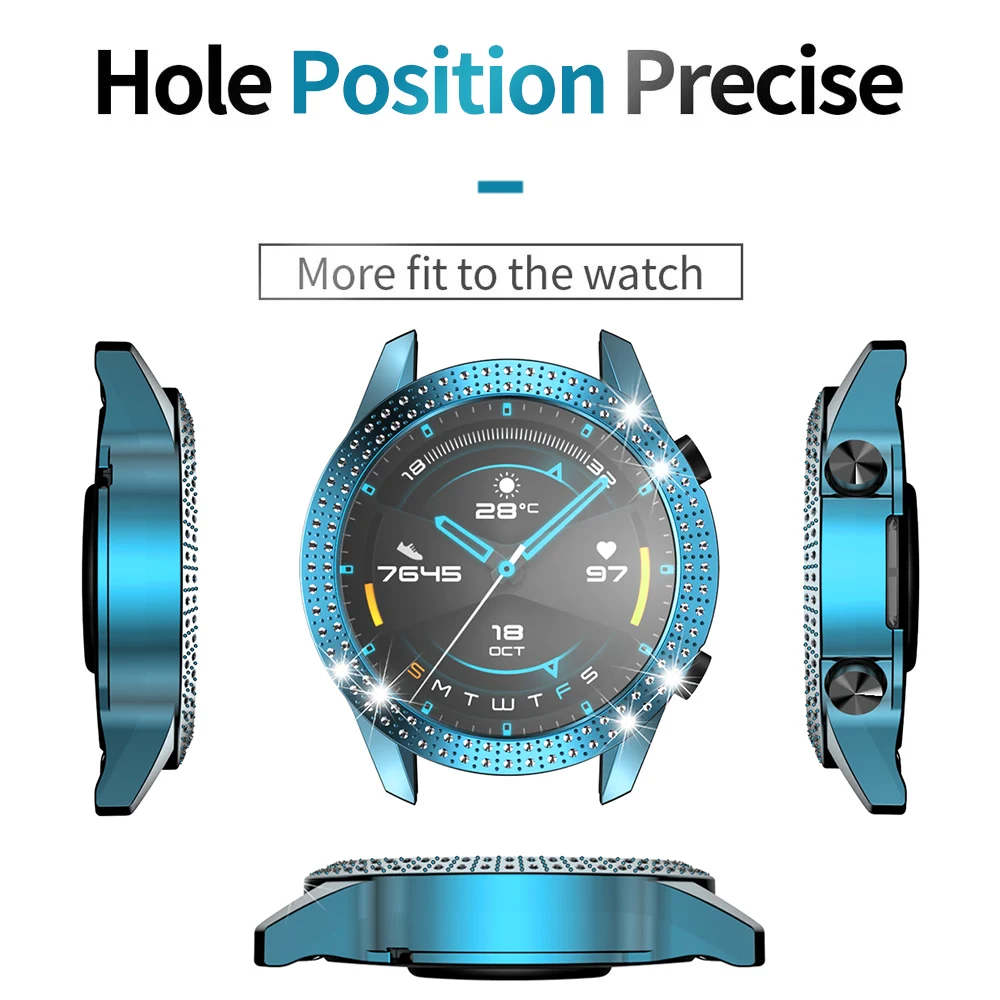 Чехол для Huawei Watch GT 2 1 46 мм тонкий два ряда | Наручные часы