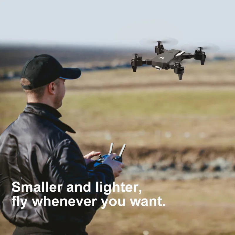 KK6 мини Дрон 4K HD широкоугольная камера Wi Fi передача Fpv с высотой складной рычаг RC