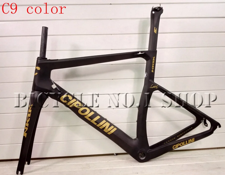Топ Cipollini NK1K T1100 3K тканевая карбоновая велосипедная Рама гоночная карбоновая рама для дорожного велосипеда V обод тормоза или дисковый тормоз велосипеда