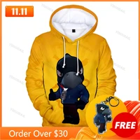 shooter childrens crow shoot game 3d print hoodie womens clothing sweatshirts thin women kids tops 2021 boys girls