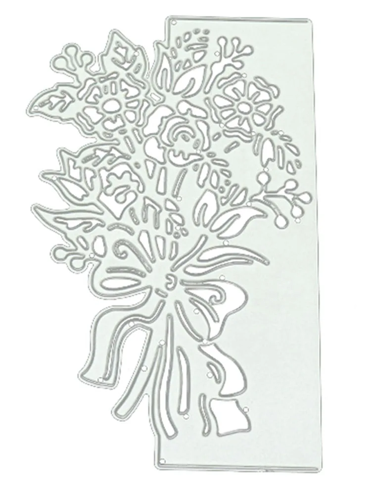 Пресс-формы из углеродистой стали для резки букета розы перфоратор открыток