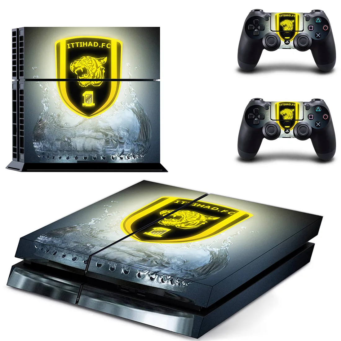 

Наклейки Al Ittihad Club PS4 s Play station 4 наклейки для PlayStation 4 наклейки на консоль PS4 и контроллер Скины Виниловые