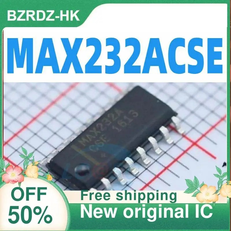 10PCS MAX232ACSE MAX232A SOP16 IC New original IC