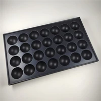 octopus balls tray nonstick grill plate spare part of takoyaki machine 28 holes in one diameter 40mm
