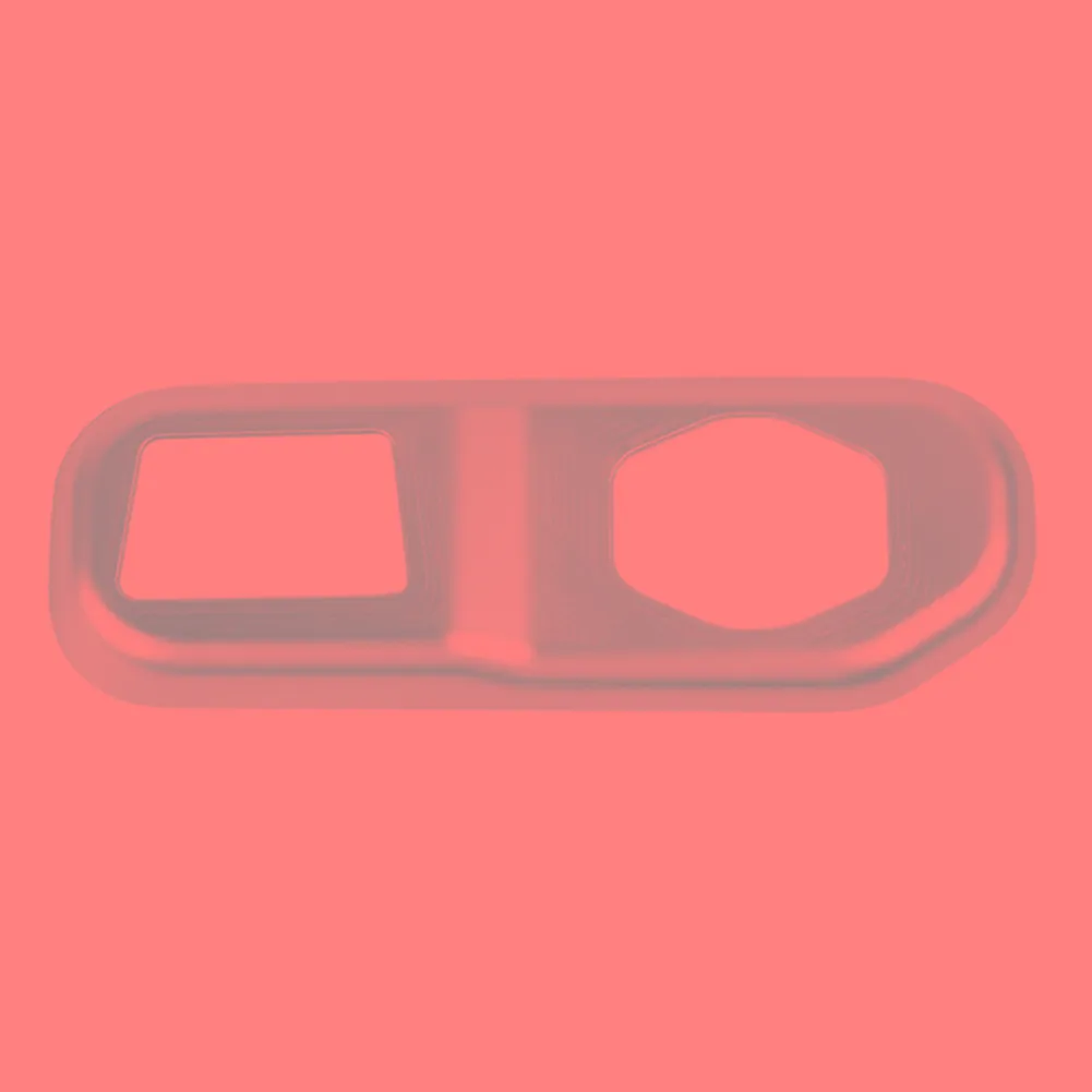 

1PCS Silver ABS Tailgate Lock Buckles Panel Cover Trim For Jeep Wrangler JL 2018-2020 Decorative Stickers Car Accessories