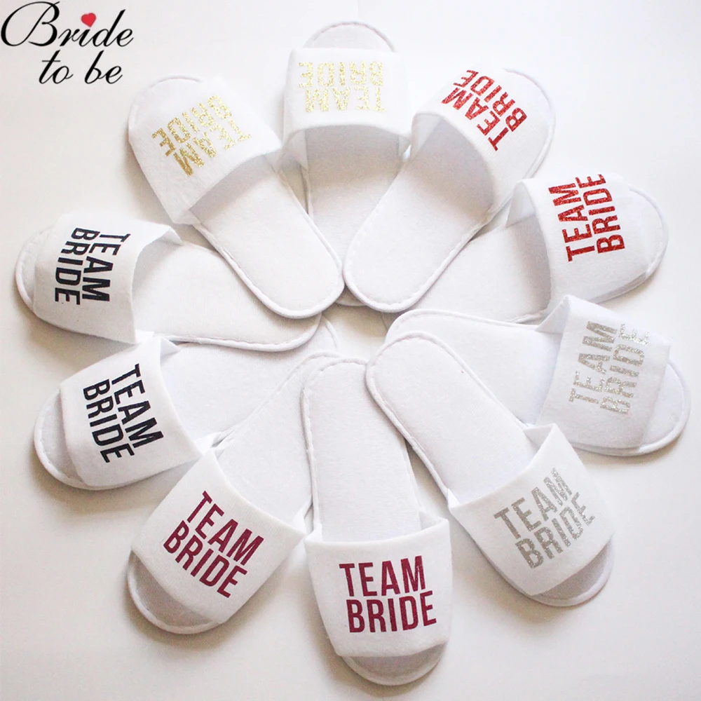 Тапочки Свадебные одноразовые для подружки невесты 1 пара | Дом и сад