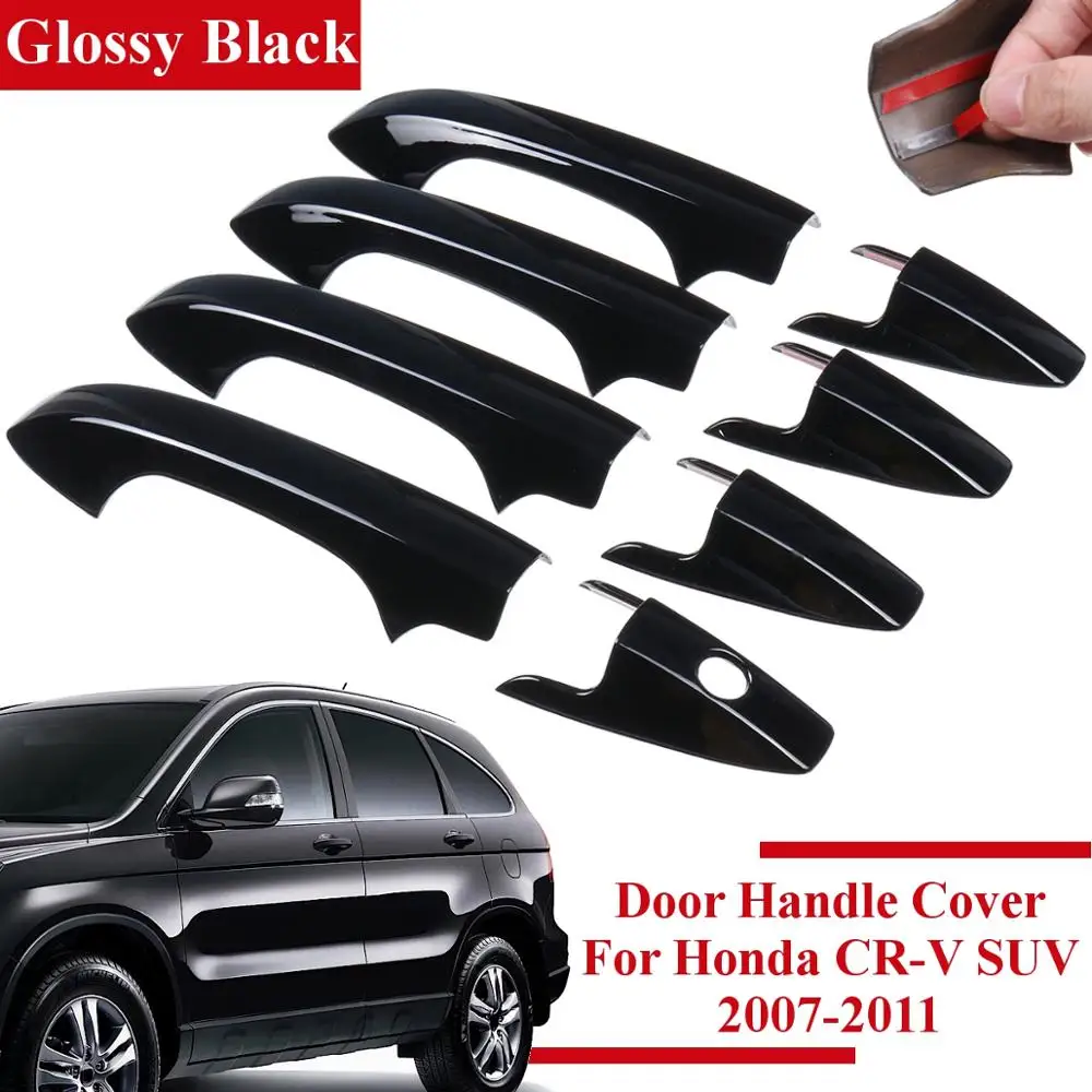 Наклейка на рамку дверной ручки автомобиля для Honda CR-V CRV SUV 2007 2008 2009 2010 2011