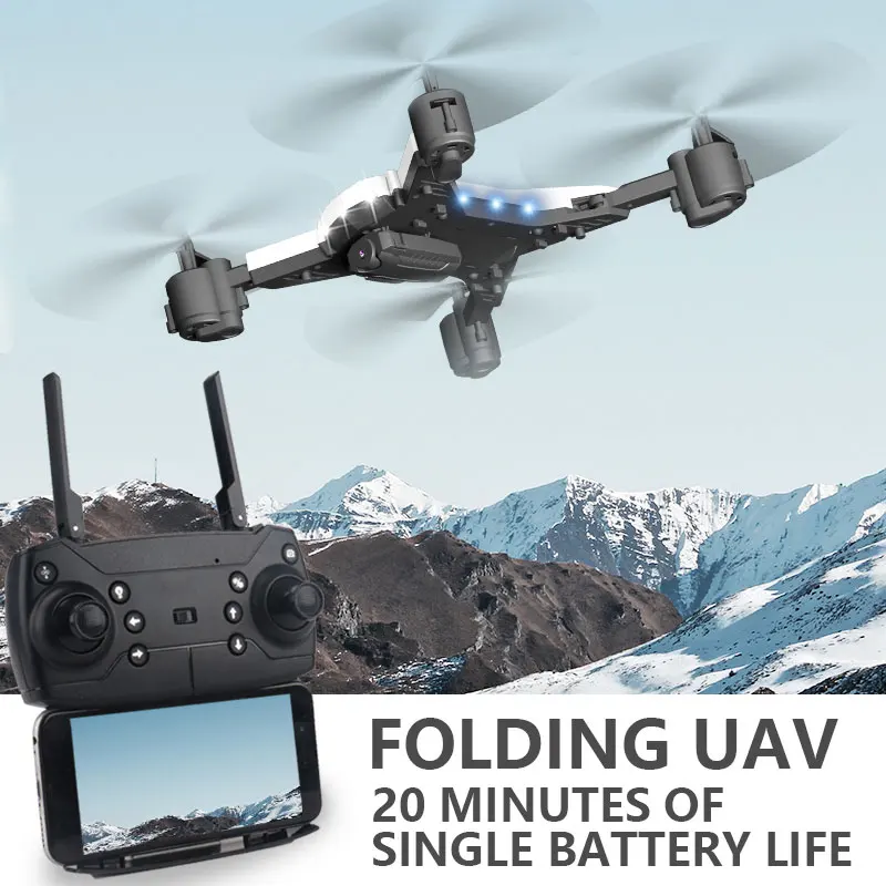 Новый KY601S RC вертолет Дрон с камерой HD 480P wifi FPV селфи Профессиональный складной