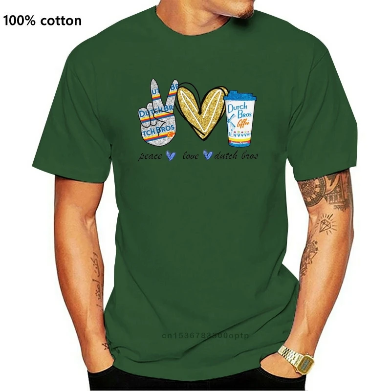 

Забавная футболка с надписью «Peace Love Coffee»