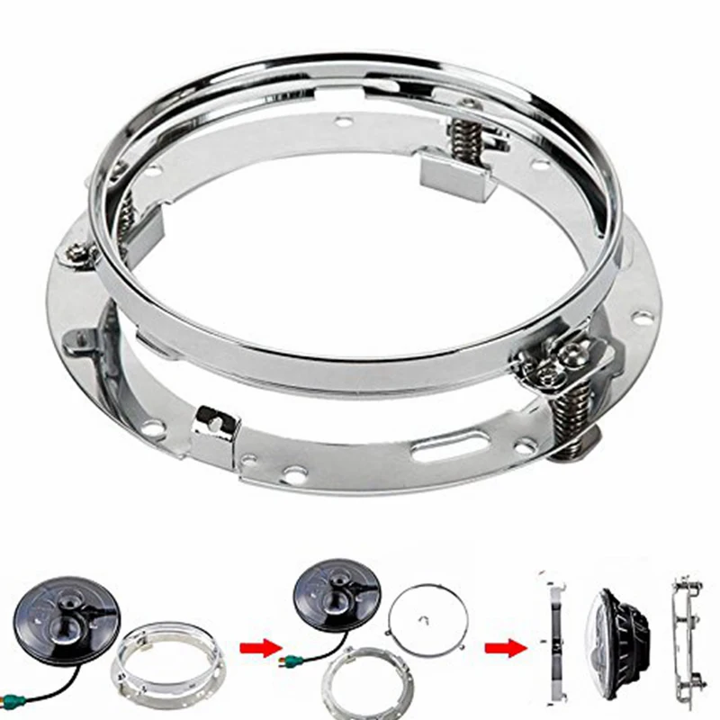 Набор X 7 дюймовый круглый Монтажный кронштейн кольцо для дюймовой светодиодной