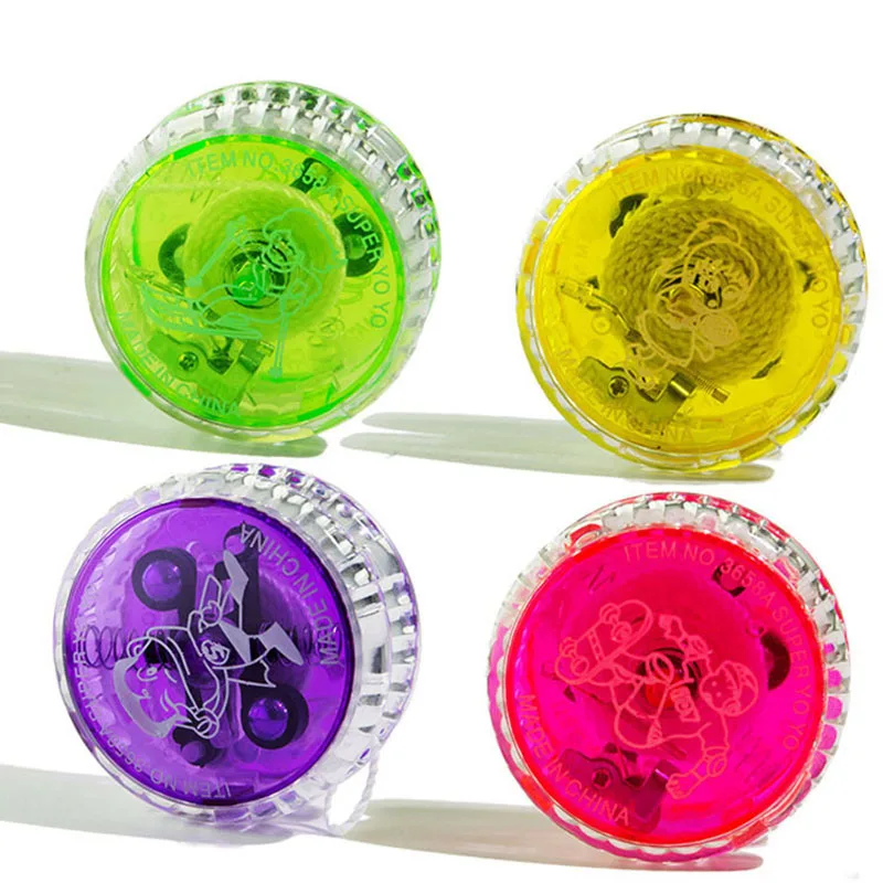 3 шт. классический мини мигание механизм сцепления Yoyo Ball игрушки креативная мода