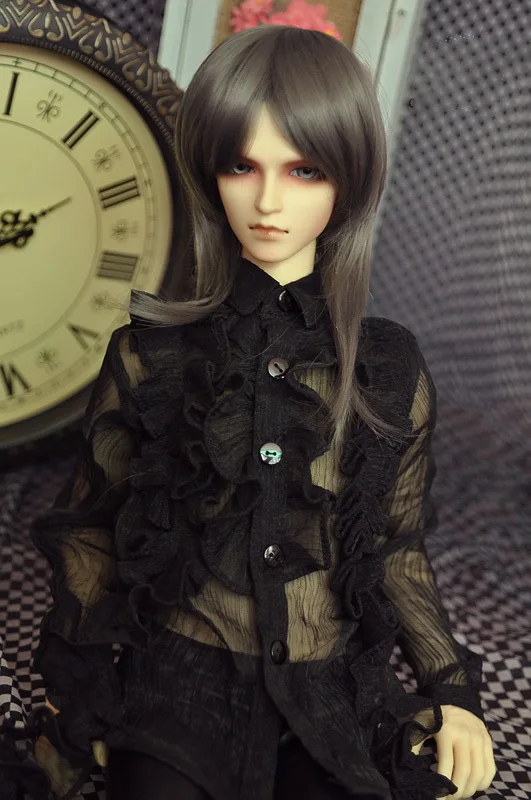 14 13 весы BJD одежда черная шифоновая рубашка для BJDSD MSD SD13 SD17 SSDF ID72 HID сильные аксессуары для кукол дяди C0164 (art.: 3920ceb09ff86) - 3920ceb09ff86