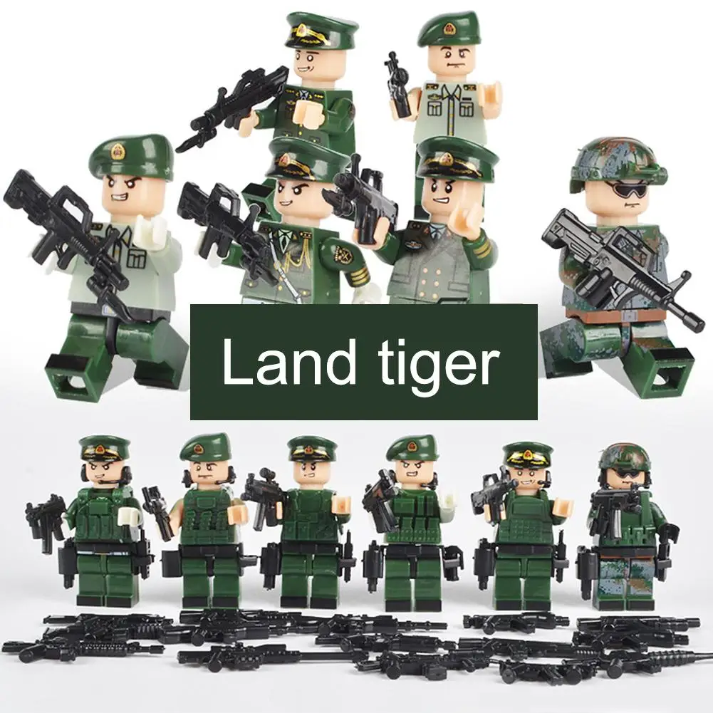 Новая команда Swats фигурки военный солдат мини аксессуары для кукол игрушки