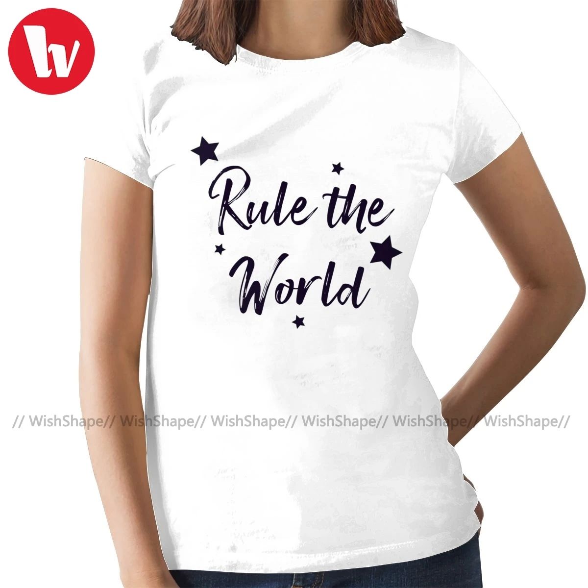 Женская футболка с коротким рукавом круглым вырезом и | одежда