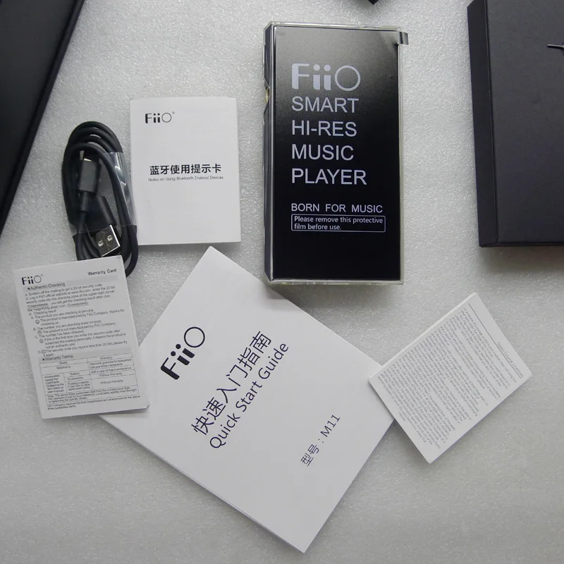 FiiO M11 HIFI аудио на базе Android Bluetooth без потерь портативный музыкальный плеер MP3 USB DAC wifi/Air Play/Spotify aptx-HD/LDAC DSD
