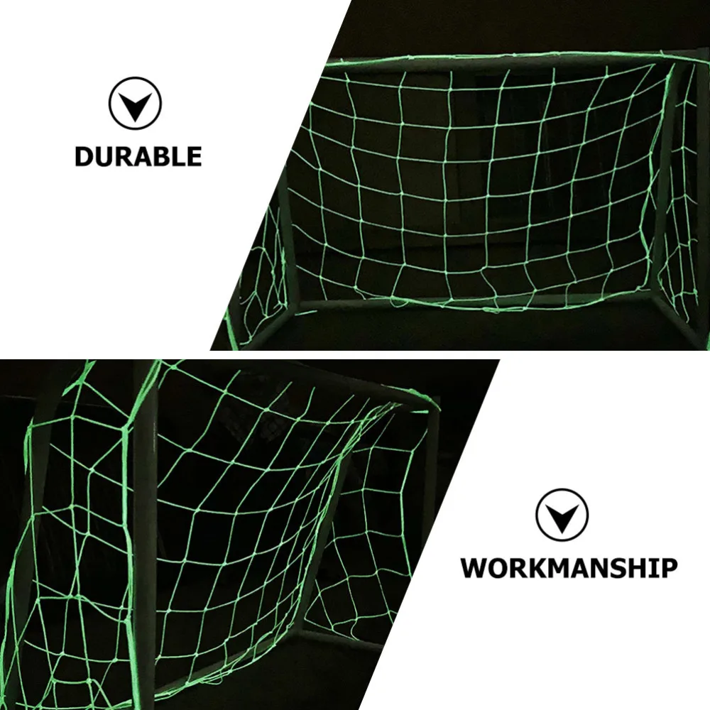 

1Pc Football Soccer Goal Post Net Outdoor Standard Replacement Soccer Net