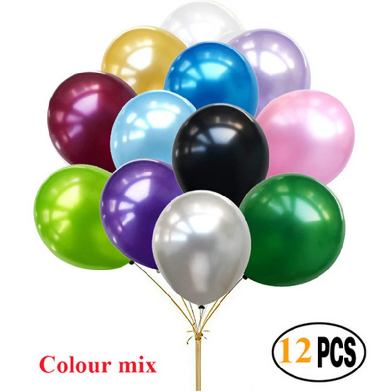 12 шт./набор дюймов латексные воздушные шары вечерние свадебные Детские Банные
