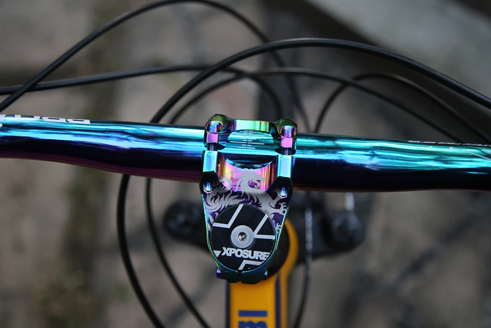 Высокопрочный CNC руль 31,8*28,6 мм эндуро велосипедный стержень DH/AM/XC MTB горный велосипед части алюминиевый сплав