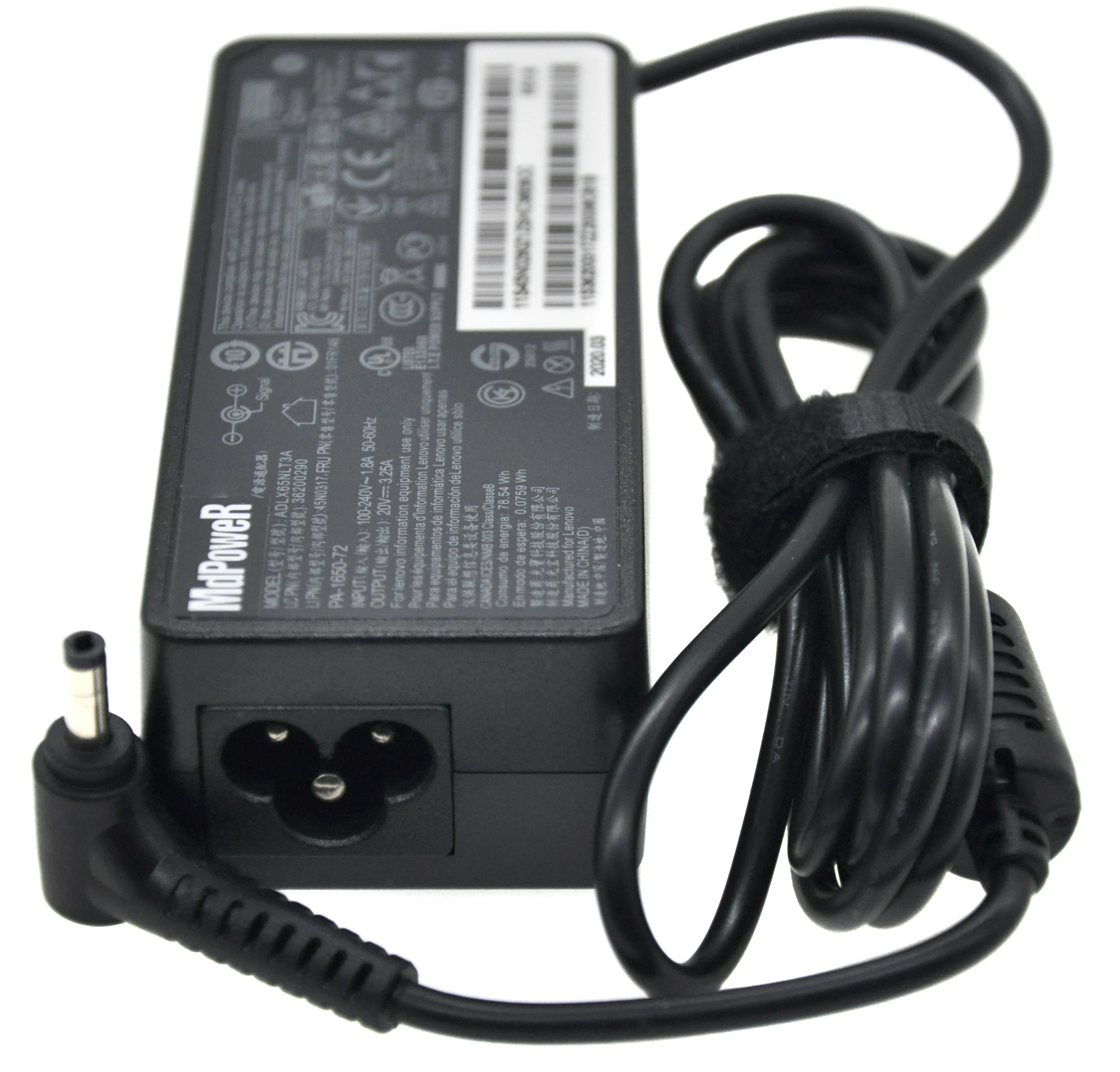 

Original 20V 3.25A 65W 4.0*1.7 charger FOR lenovo yoga 710s 510s 310s-14 AC adapter power supply adlx65clge2a