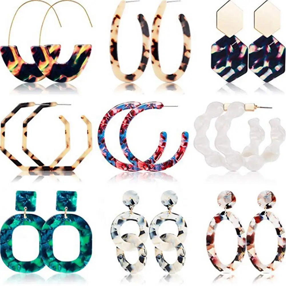 Женские серьги ручной работы богемные деревянные плетеные соломенные висячие из