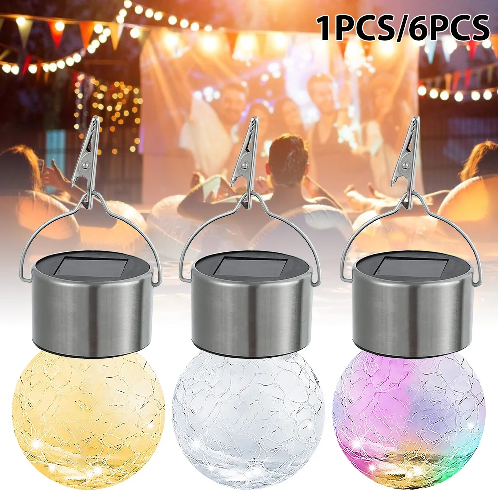 Светодиодный подвесной светильник на солнечной батарее водонепроницаемый