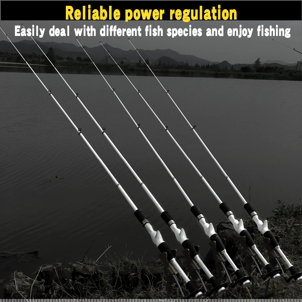 Ультралегкий телескопический спиннинг из углеродного волокна вес лески 6-12