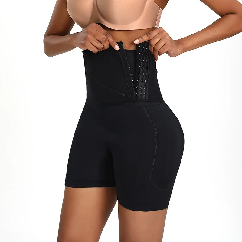 

Women Butt Lifter Shapewear Firm Control Seamless Padded Thigh Slim High Waist Panties Hip Pads Enhancer Short Booster