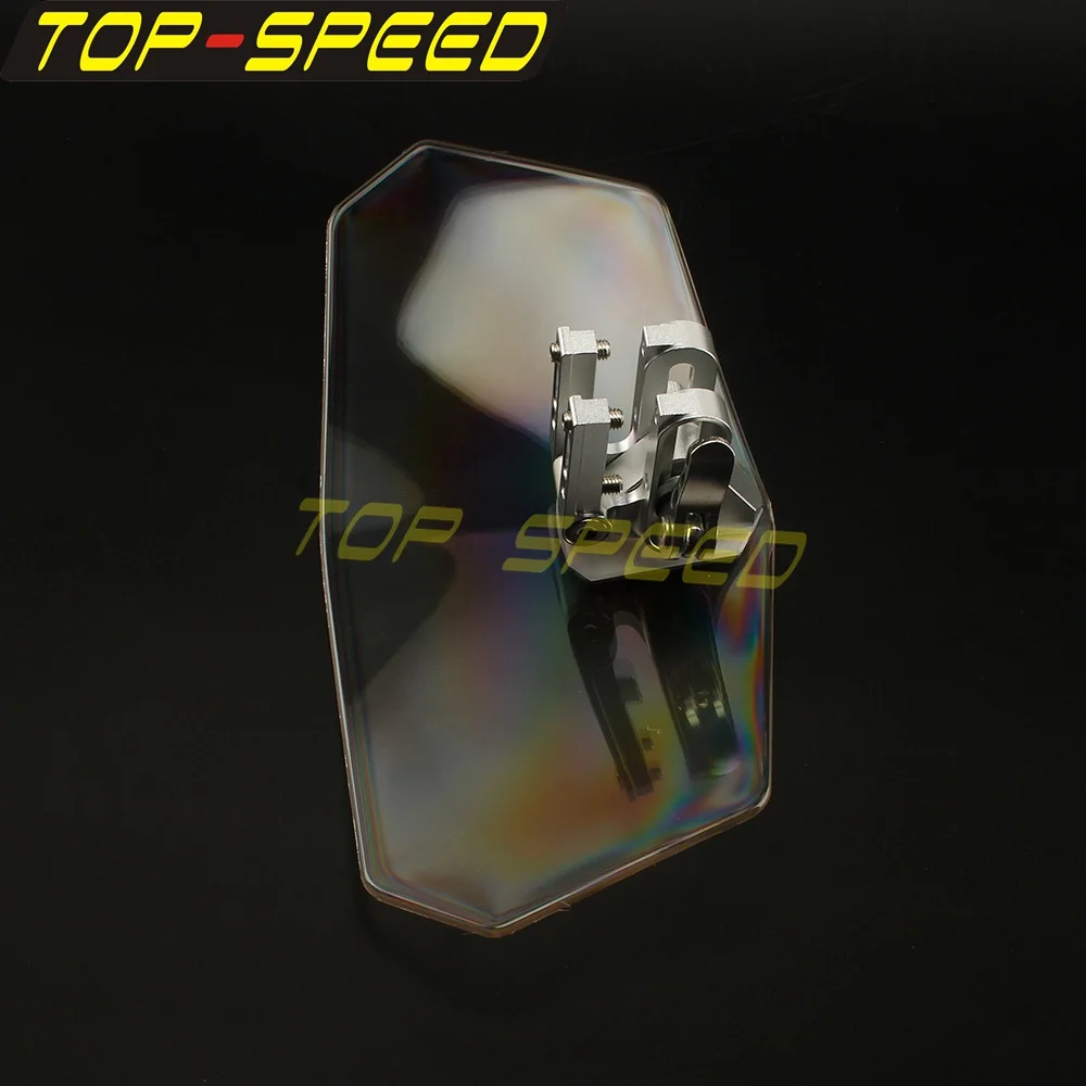 Прозрачный Регулируемый ветровой экран для мотоцикла ветрозащитный Honda CBR600RR VFR800