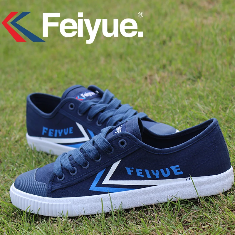 Feiyue/Новинка обувь синего цвета для боевых искусств Цвет Черный Мужская и женская