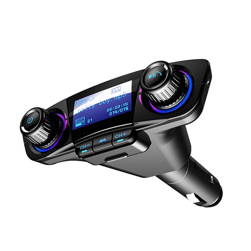 Автомобильный беспроводной комплект громкой связи Bluetooth FM передатчик
