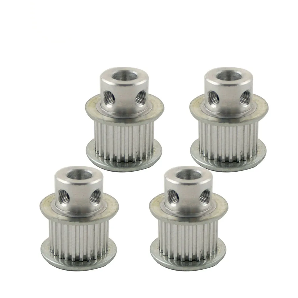 

4PCS MXL 25T Timing Pulley 5/6/6.35/8/10 Inner Bore 11mm Belt Width Timing Belt Pulley For 3D Printer CNC