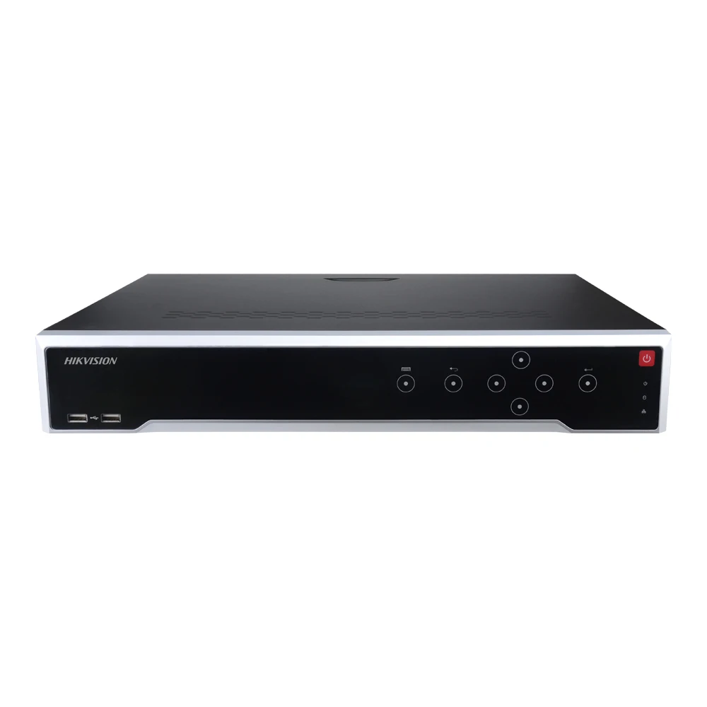 Bestellen Hikvision 4K 8MP DS-7732NI-K4/16P 32CH POE Zwei-wege Audio 4HDD H265 + HDMI Video Recorder Für IP Kamera CCTV Sicherheit System