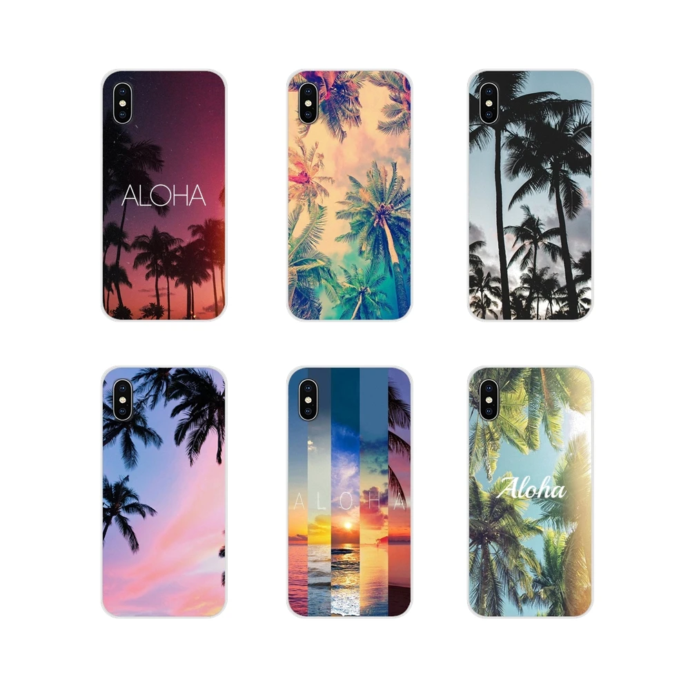 В гавайском стиле с изображением пальм летние аксессуары для телефона чехол LG G3 G4