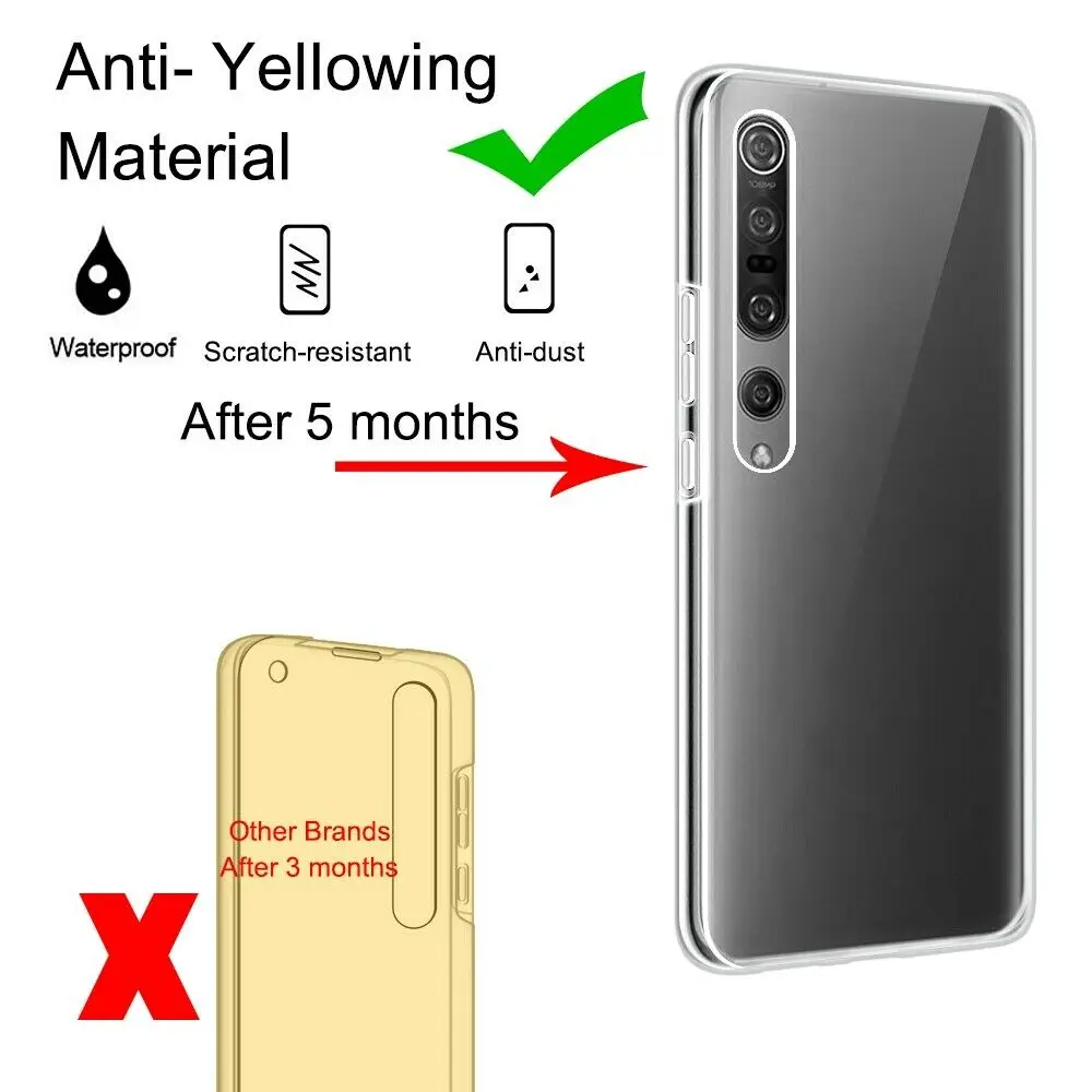 360 двойной ударопрочный чехол для телефона Xiaomi Note 10 Pro Lite A1 A2 A3 5X 6X 8 9 CC9E F1 9T