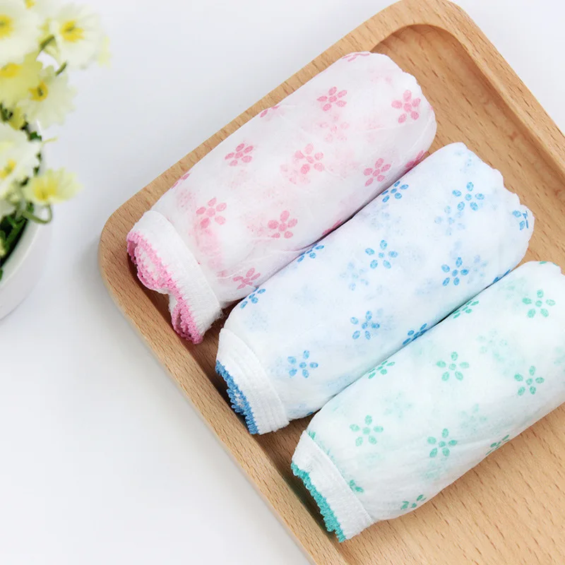 

7pcs Once Use Cotton Pregnant Underwear For Pregnant Women Maternity Briefs Travel Disposable Pants Postpartum Paper Panties
