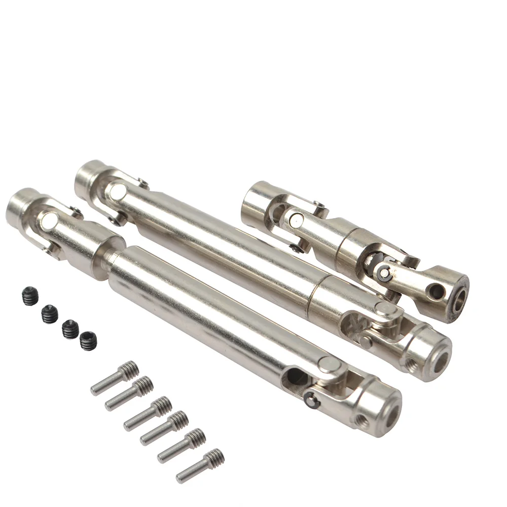 3 шт. стальной центральный приводной вал CV и алюминиевый трансферный чехол набор