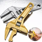 Многофункциональный регулируемый ключ, дюймовый стандарт алюминиевого сплава большой гаечный ключ с открытым зевом универсальный гаечный ключ инструмент для ремонта мобильных телефонов для Водопровод винт Ванная комната