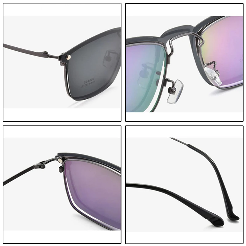 Новинка магнитный зажим на поляризованные солнцезащитные очки линзы +