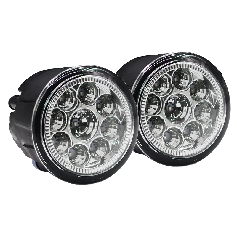 Cawanerl 1 пара Автомобиль светодиодный светильник левый + правый туман дневного DRL