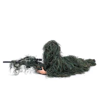 5pcs kids ghillie suits child jungle camouflage tactical army suit sniper military special forces suit
