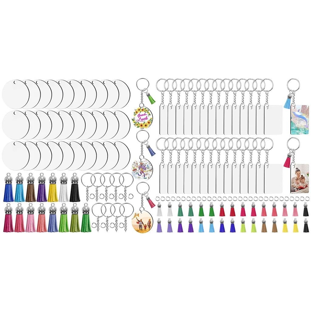 120 шт. заготовки для брелоков декоративное украшение автомобиля креативный
