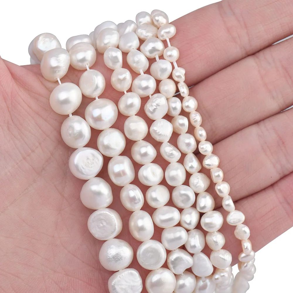 Высококачественный натуральный пресноводный стержневой жемчуг бусины россыпью