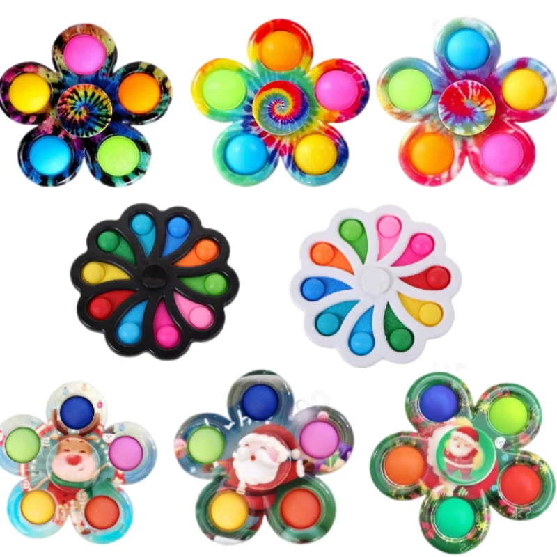 

Радужные пузырьки-фиджеты, игрушки для детей, сенсорные игрушки, специальные потребности в антистрессе, сжимаемая игрушка-фиджет, случайны...