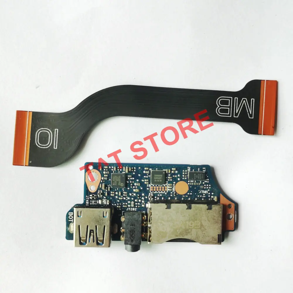 Новинка оригинальный аудио разъем для ASUS UX31LA Usb-порт SD-кардридер тест платы